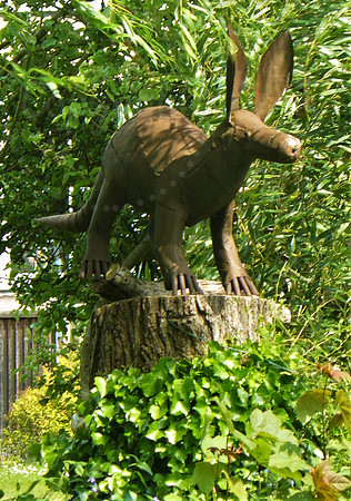Aardvark Statue